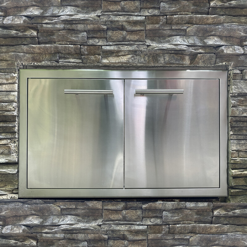 36" Sealed Pantry, Stainless Steel view 2