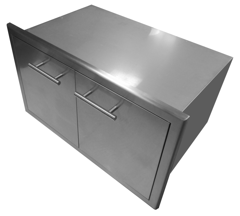 36" Sealed Pantry, Stainless Steel view 8