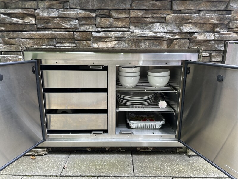36" Sealed Pantry, Stainless Steel view 10