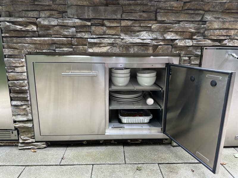 36" Sealed Pantry, Stainless Steel view 12