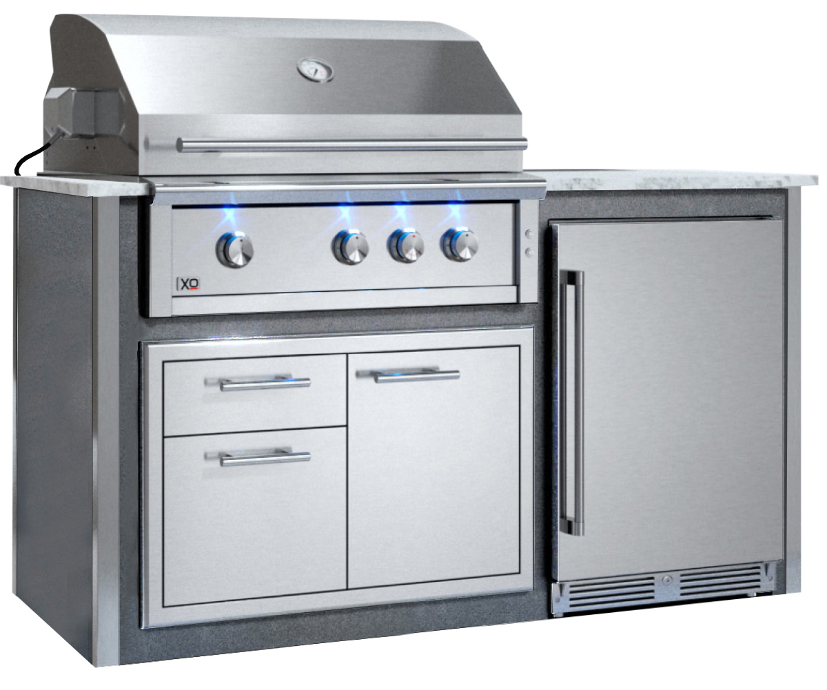 Factory Assembled, Appliance Ready Designer Island XOGOK36V2GR