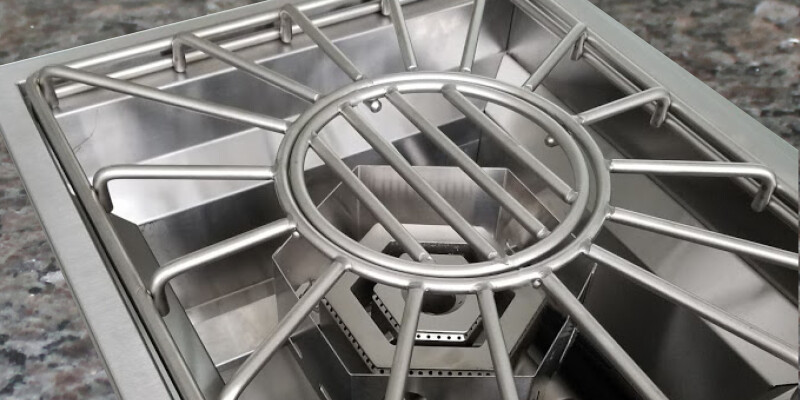 16" Power Side Burner 60,000 BTU view 4