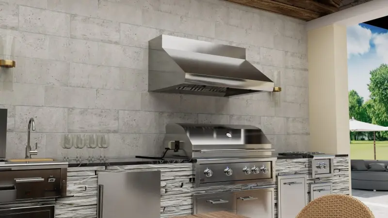 Outdoor Cooking Hood view 5