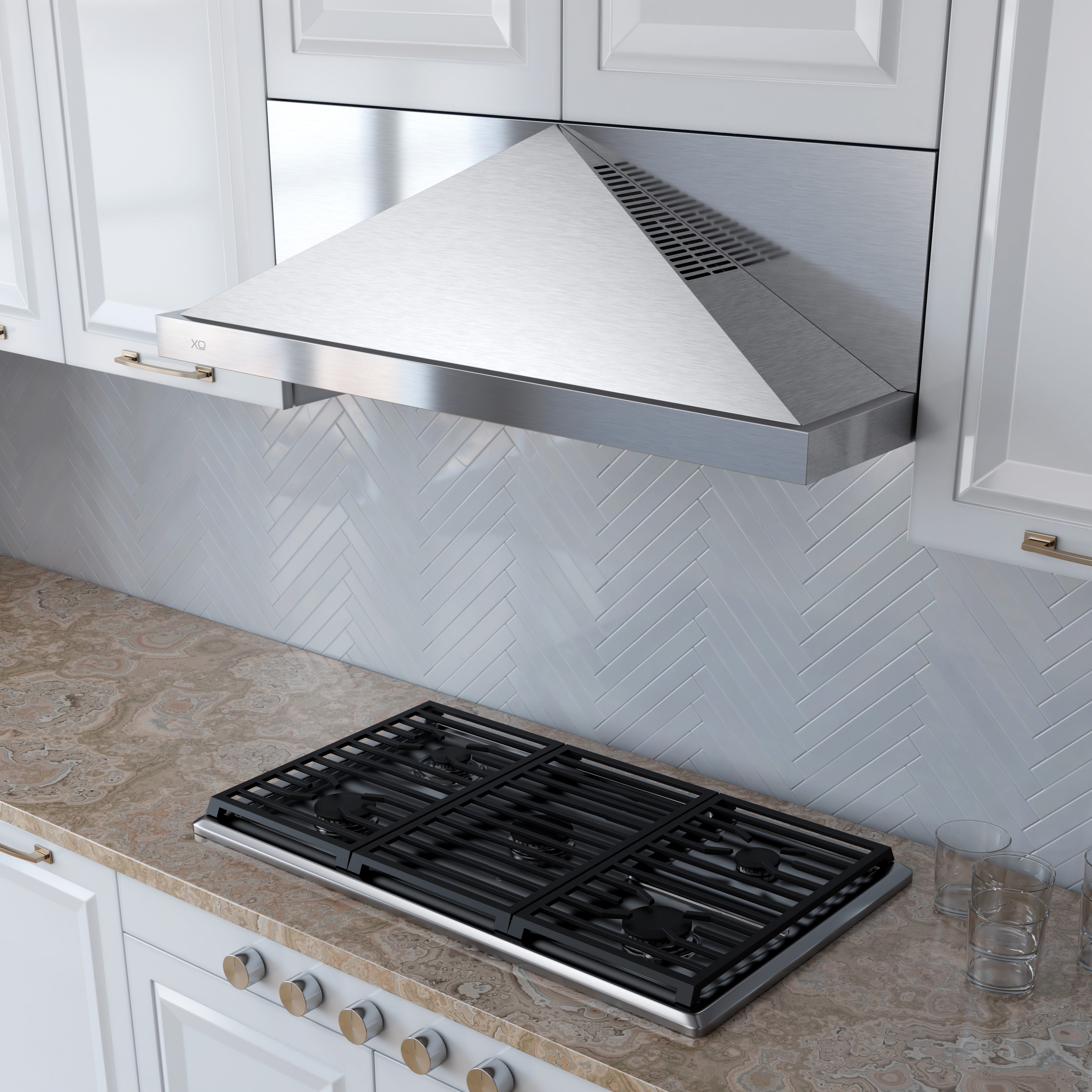 36" CCC 600/395 CFM Under cabinet Hood Stainless view 3
