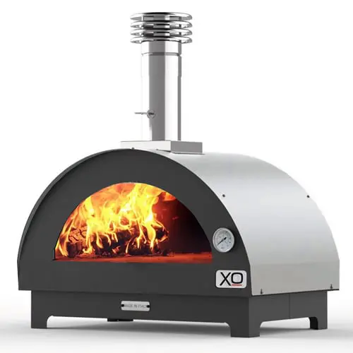 Tabletop 24" x 16" Wood-Fired Oven in Carbona (Black) view 3