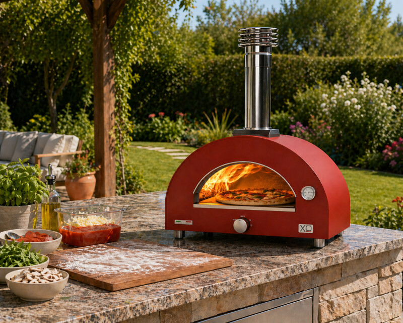 Tabletop Hybrid Gas & Wood Oven XOPIZZA1HRON