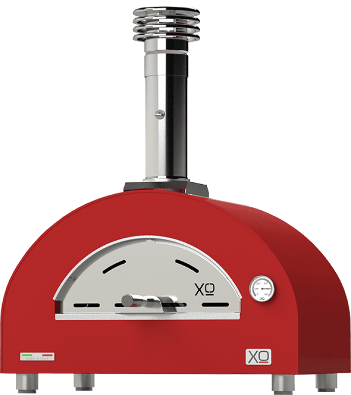 Countertop Wood-Fired Oven in Red XOPIZZA1WRO