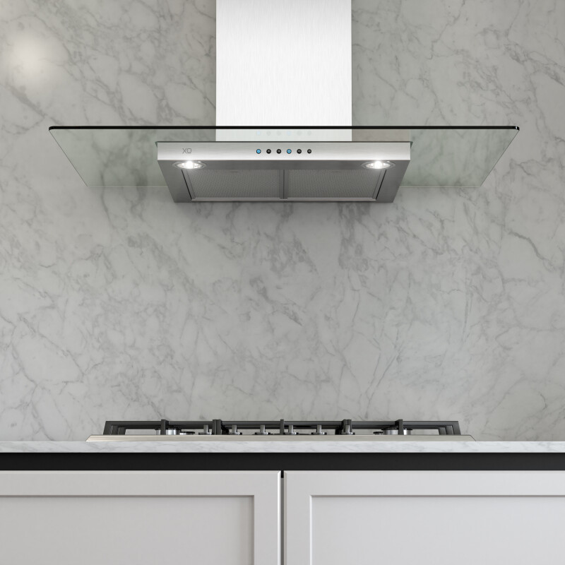 Wall Chimney Hood view 5