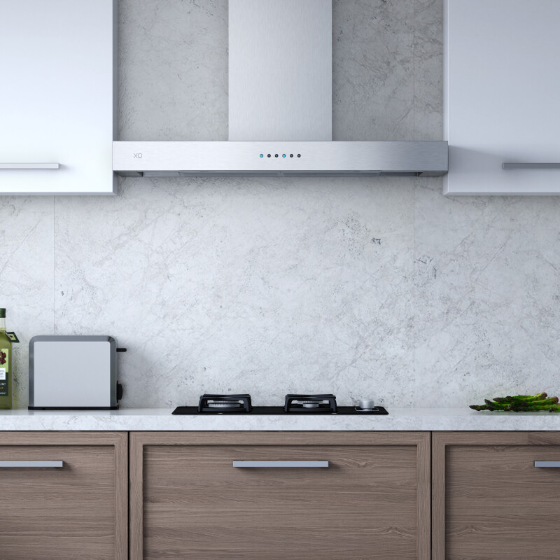 Sleek Contemporary Wall Mount Hood view 2