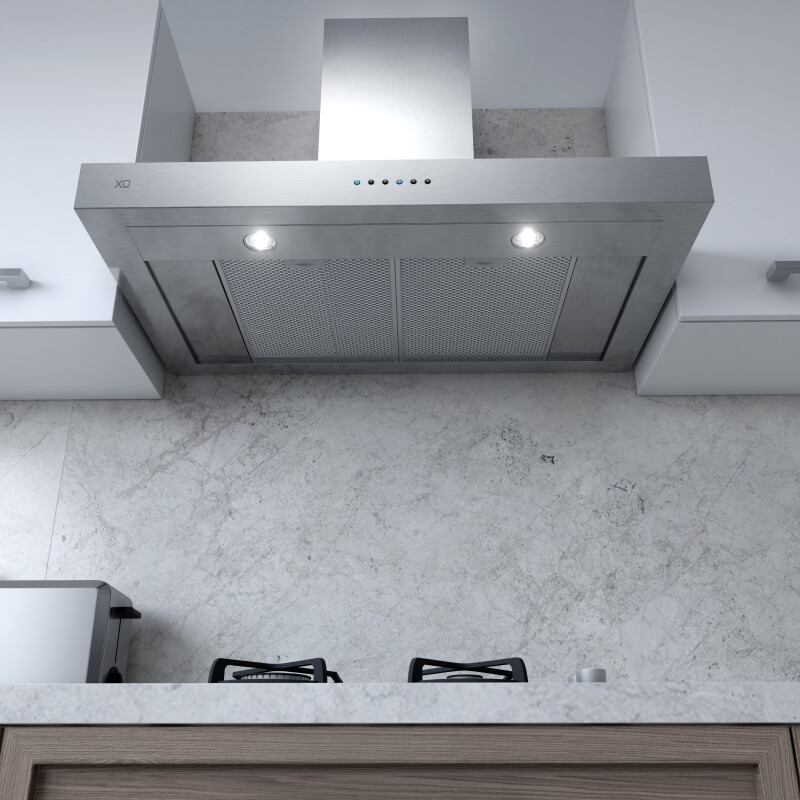Sleek Contemporary Wall Mount Hood view 5