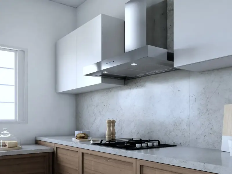 Sleek Contemporary Wall Mount Hood view 7