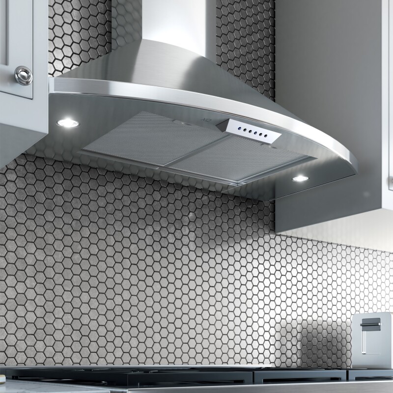 Wall Mount Chimney Range Hood view 2