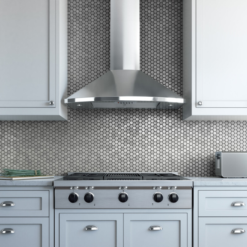 Wall Mount Chimney Range Hood view 4