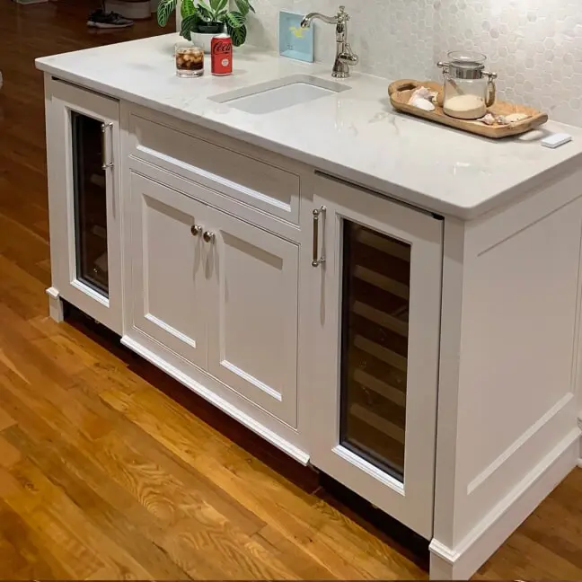 15" Wine Cooler, Panel Ready Glass, Left Hinge view 2