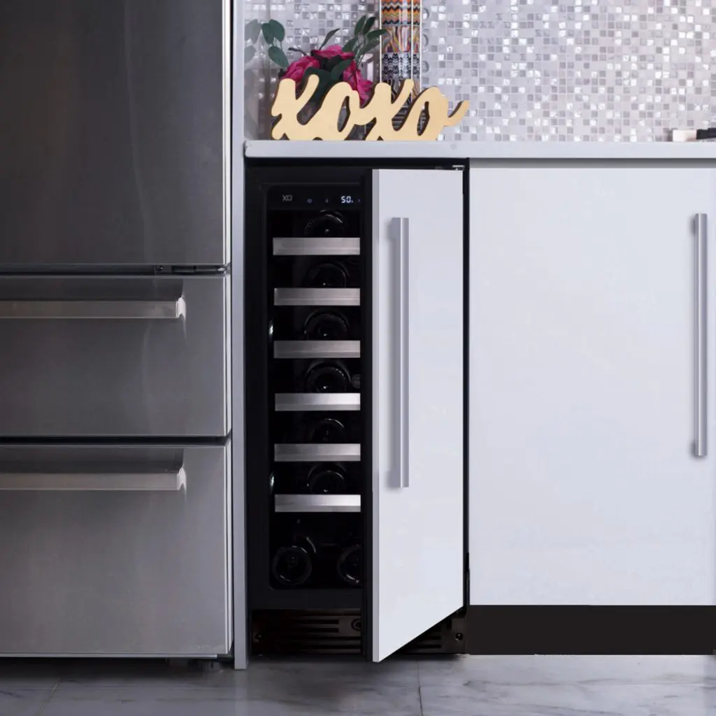 Wine Cooler, 15" Solid Panel Ready Door, Left Hinge view 2