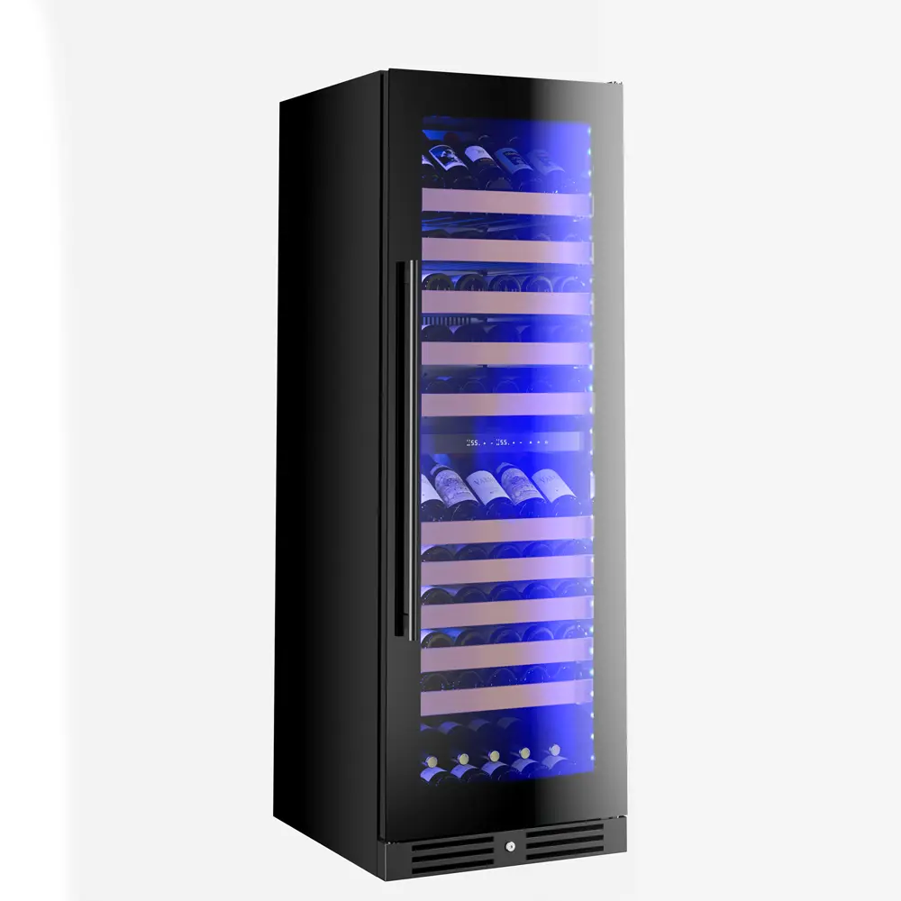 Tall Dual Zone Wine Cooler, Glass view 3