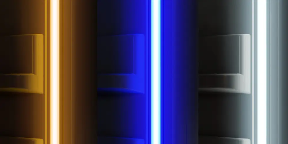 Tall Dual Zone Wine Cooler, Glass view 11