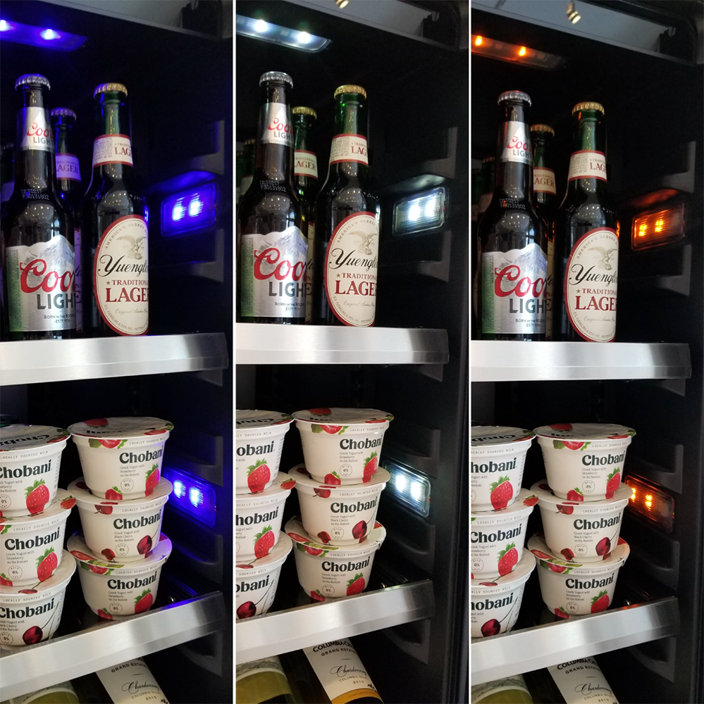 24" Beverage Center, Panel Ready Glass, Left Hinge view 6