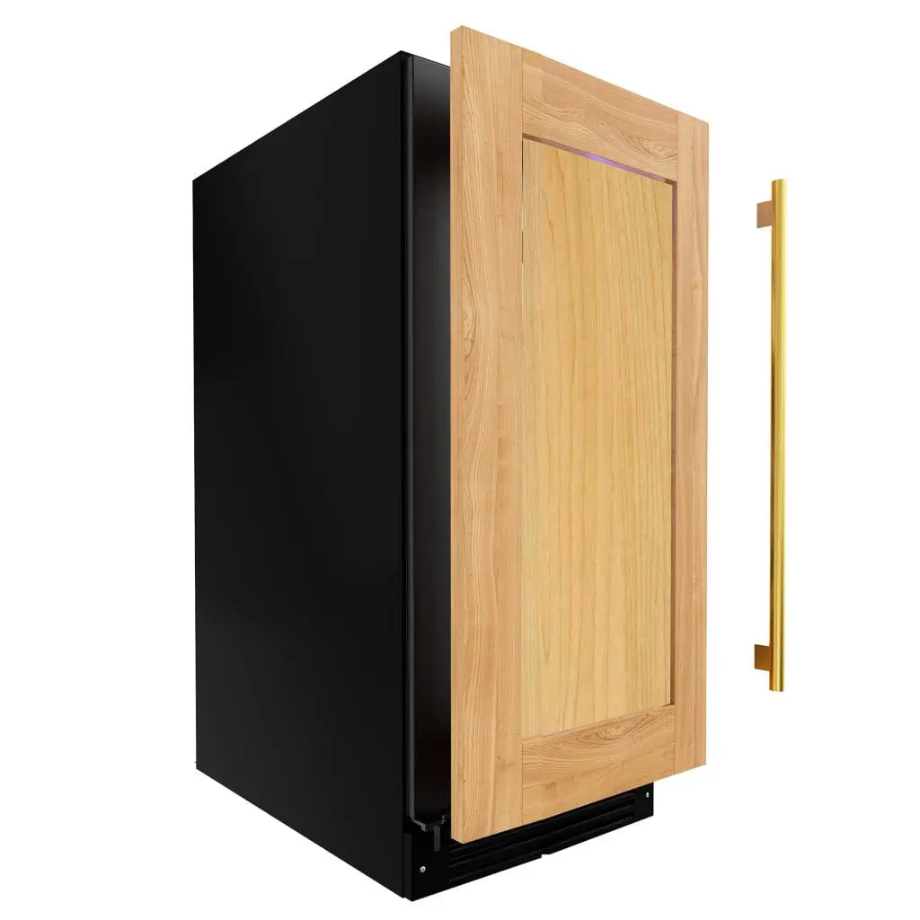 Beverage Center, 24" Solid Panel Ready Door, Left Hinge view 4