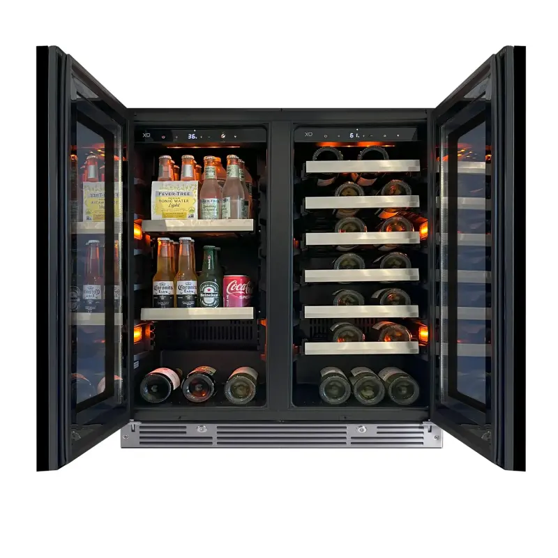 30" Beverage/Wine Double Door view 3