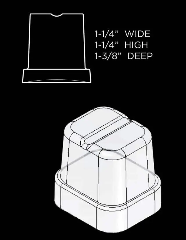 15" Clear Gourmet Ice Maker Fingerprint Resistant Stainless Steel view 8
