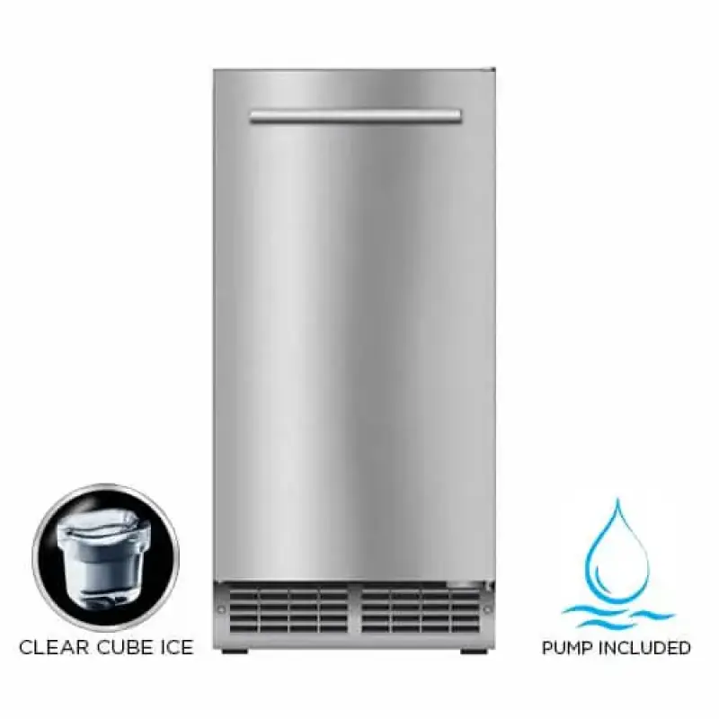 15" Clear Gourmet Ice Maker view 3