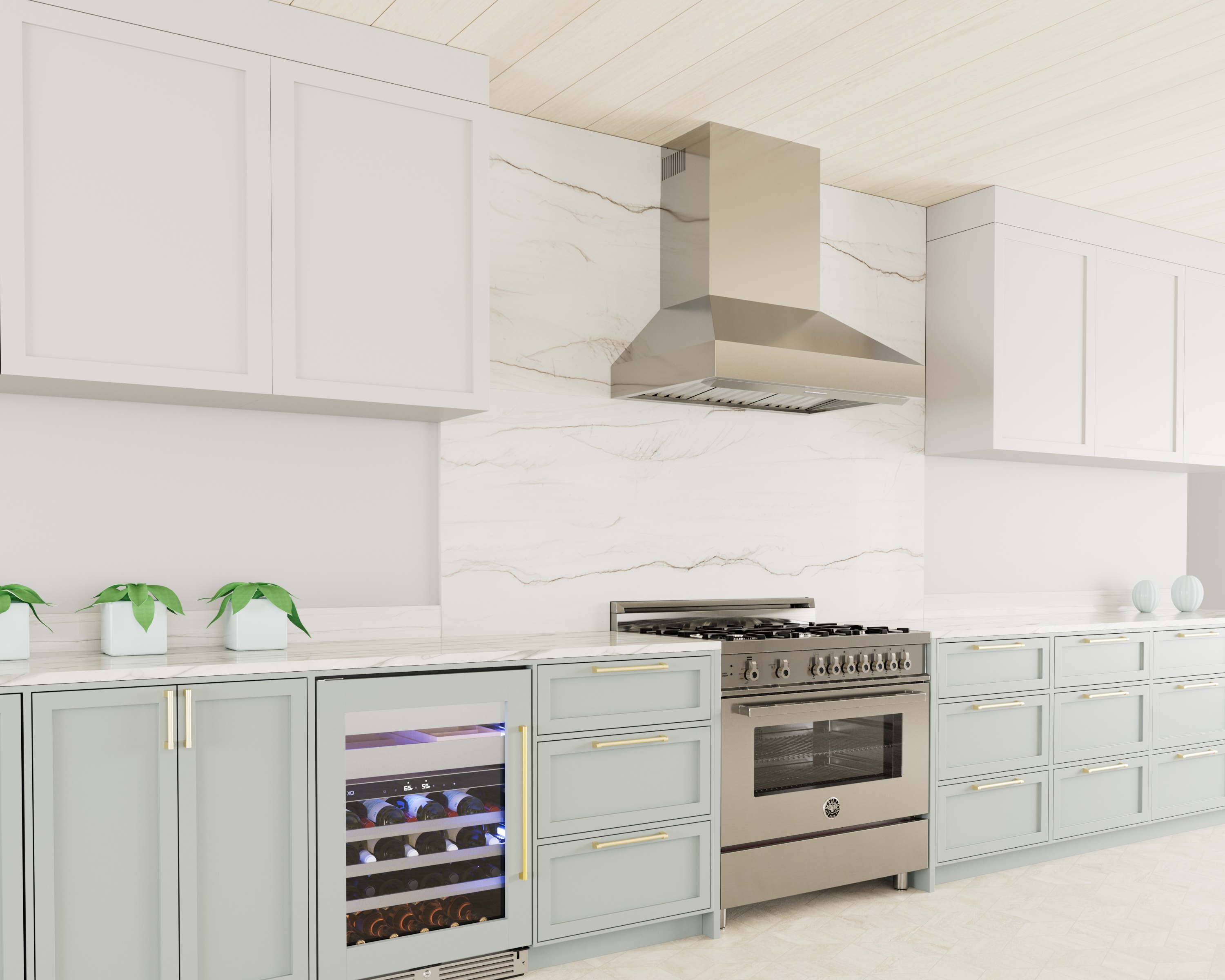 36in Pro Wall Chimney Hood Stainless Steel Straight Lip 600/395 CFM view 4