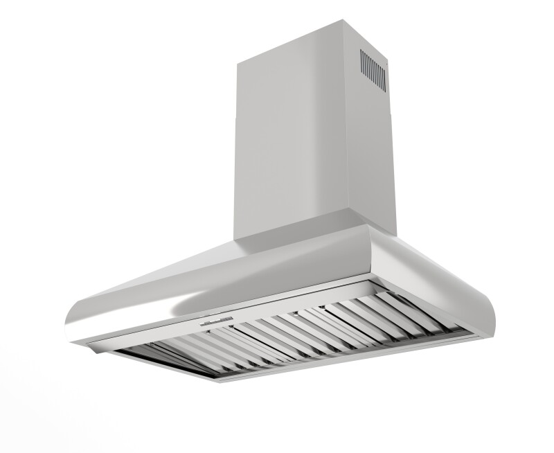 48in Pro Wall Chimney Hood Stainless Steel Rounded Lip 1000 CFM XOVW48KSE