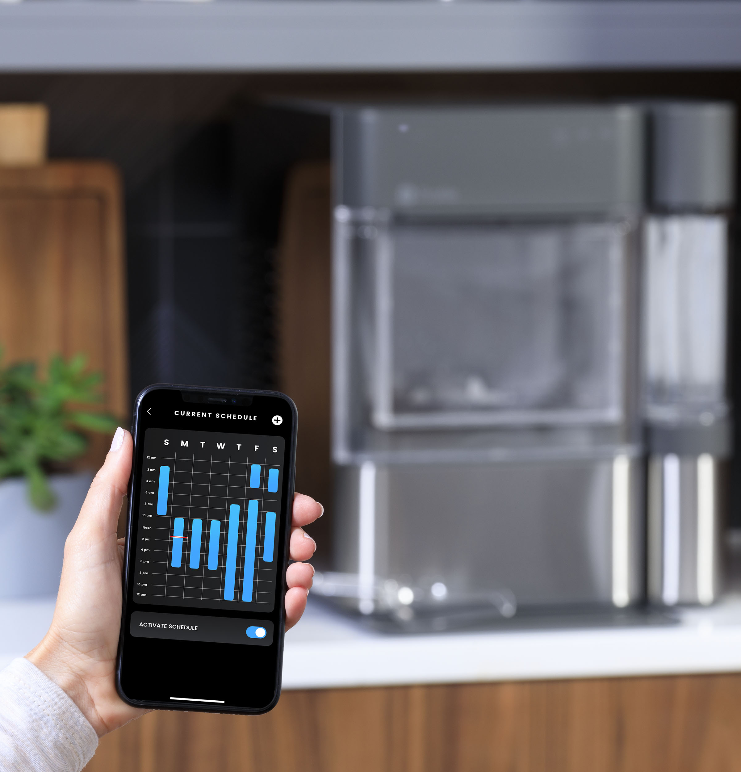 Opal 2.0 Nugget Ice Maker with Side Tank XPIO13BCBT