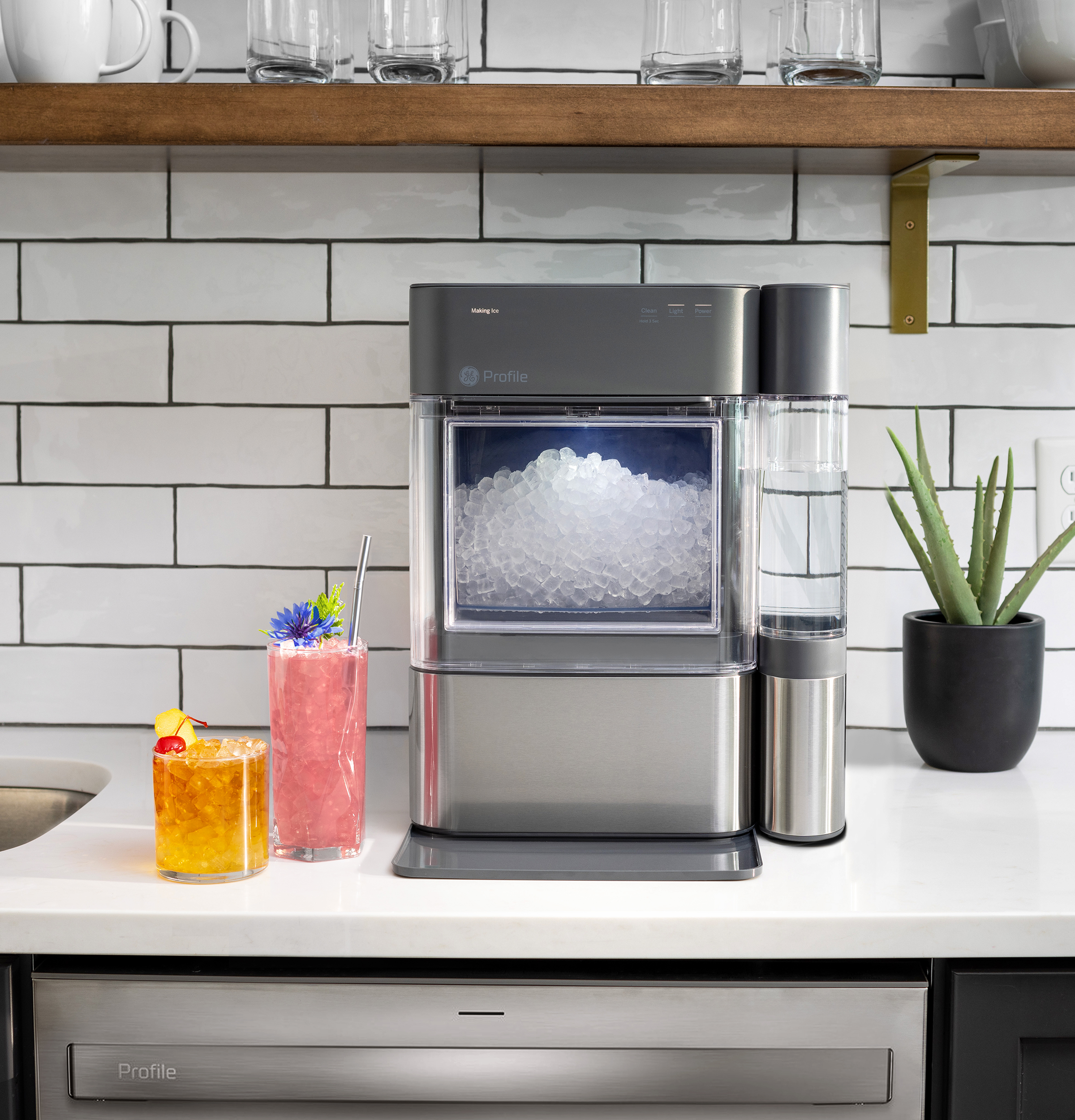 Opal 2.0 Nugget Ice Maker with Side Tank XPIO13SCSS