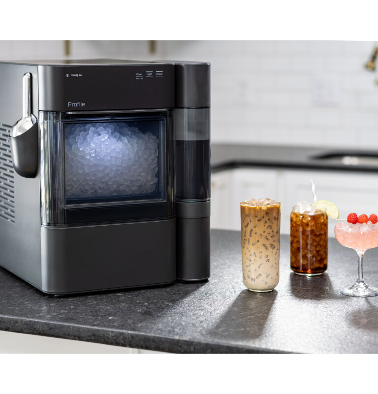 Opal 2.0 Ultra Nugget Ice Maker with Side Tank and Scale Inhibiting Filter XPIO13SWBB