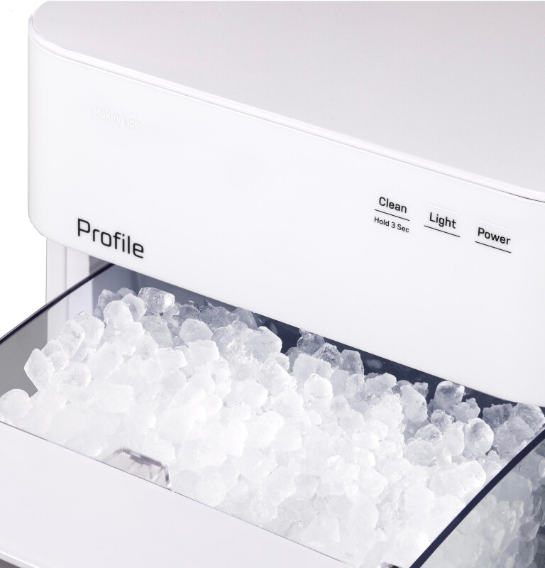 Ge Profile™ Opal™ 2.0 Ultra Nugget Ice Maker With Side Tank And Scale Inhibiting Filter XPIO13SWOW