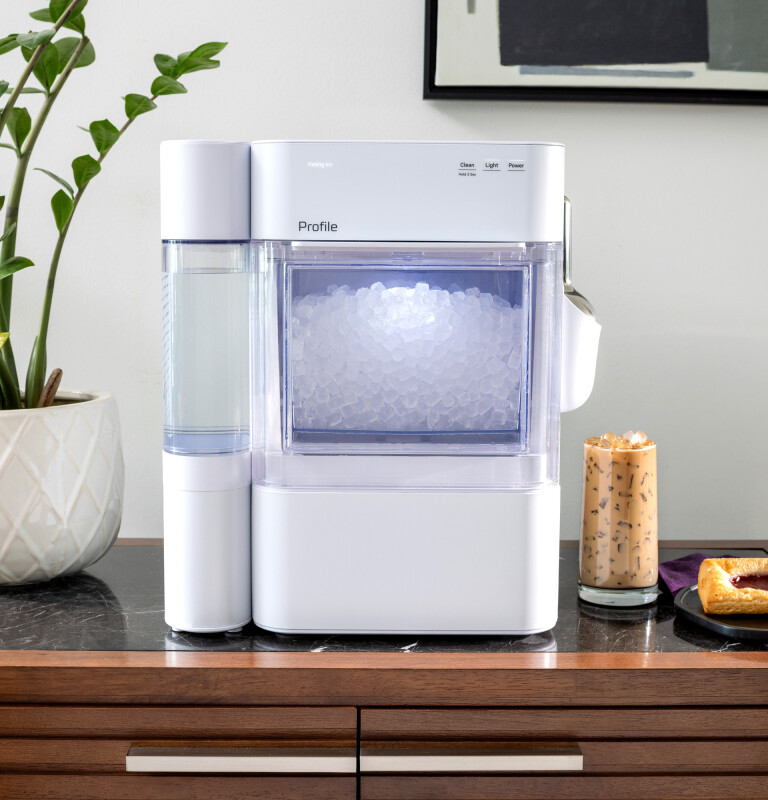 Ge Profile™ Opal™ 2.0 Ultra Nugget Ice Maker With Side Tank And Scale Inhibiting Filter XPIO13SWOW