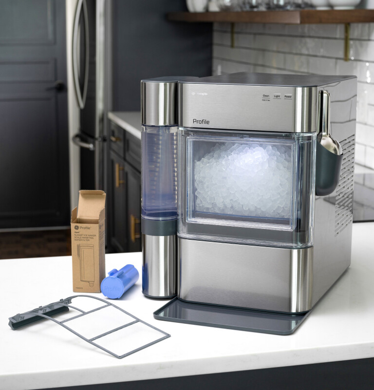 Ge Profile™ Opal™ 2.0 Ultra Nugget Ice Maker With Side Tank And Scale Inhibiting Filter XPIO13SWOW
