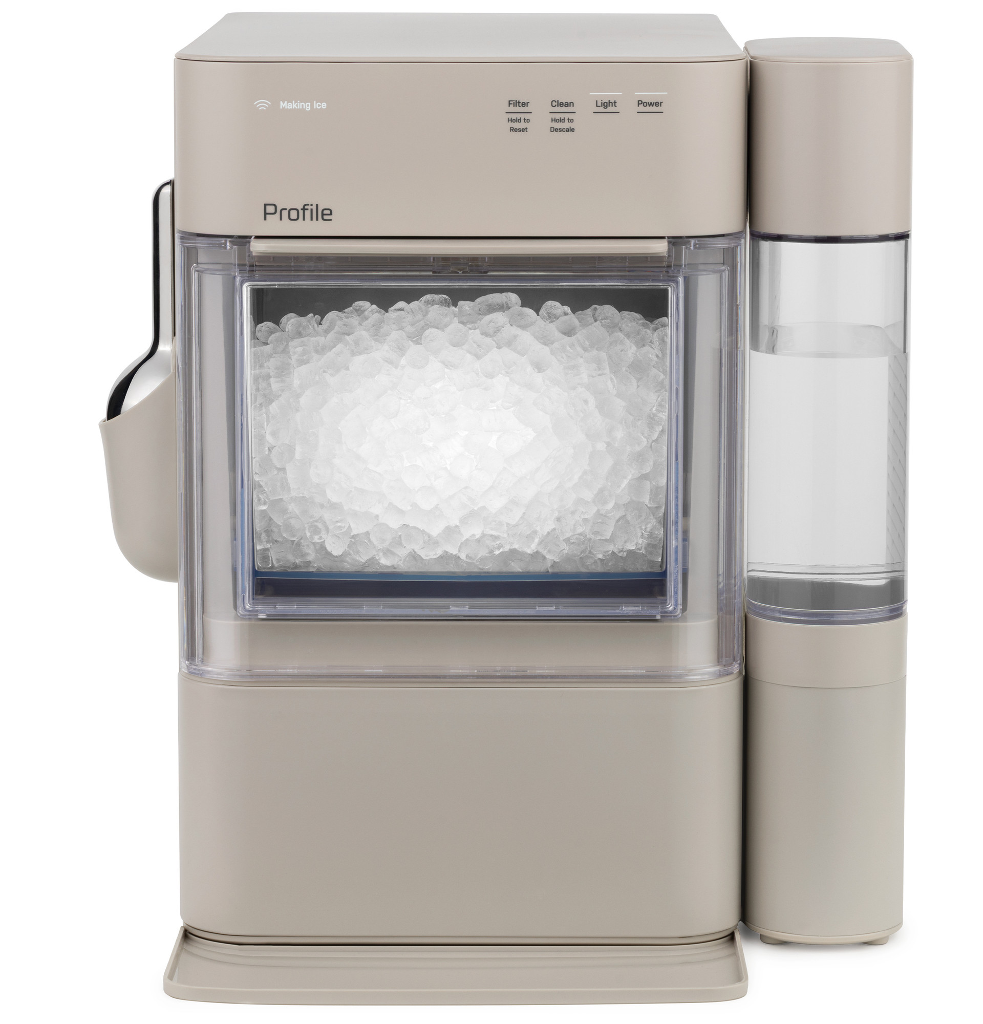 Opal 2.0 Ultra Nugget Ice Maker with Side Tank and Scale Inhibiting Filter XPIO13SWSO