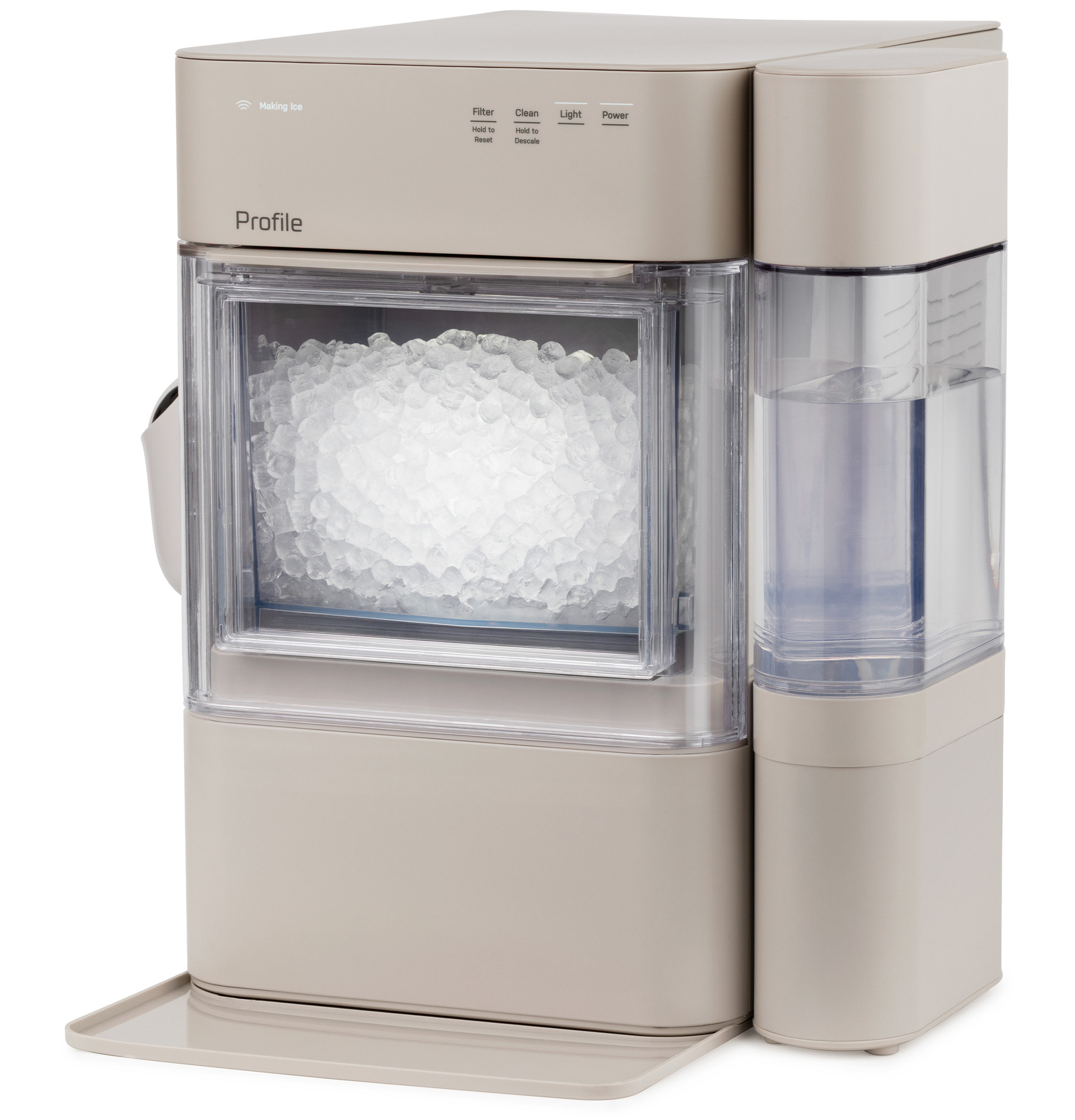 Opal 2.0 Ultra Nugget Ice Maker with Side Tank and Scale Inhibiting Filter XPIO13SWSO