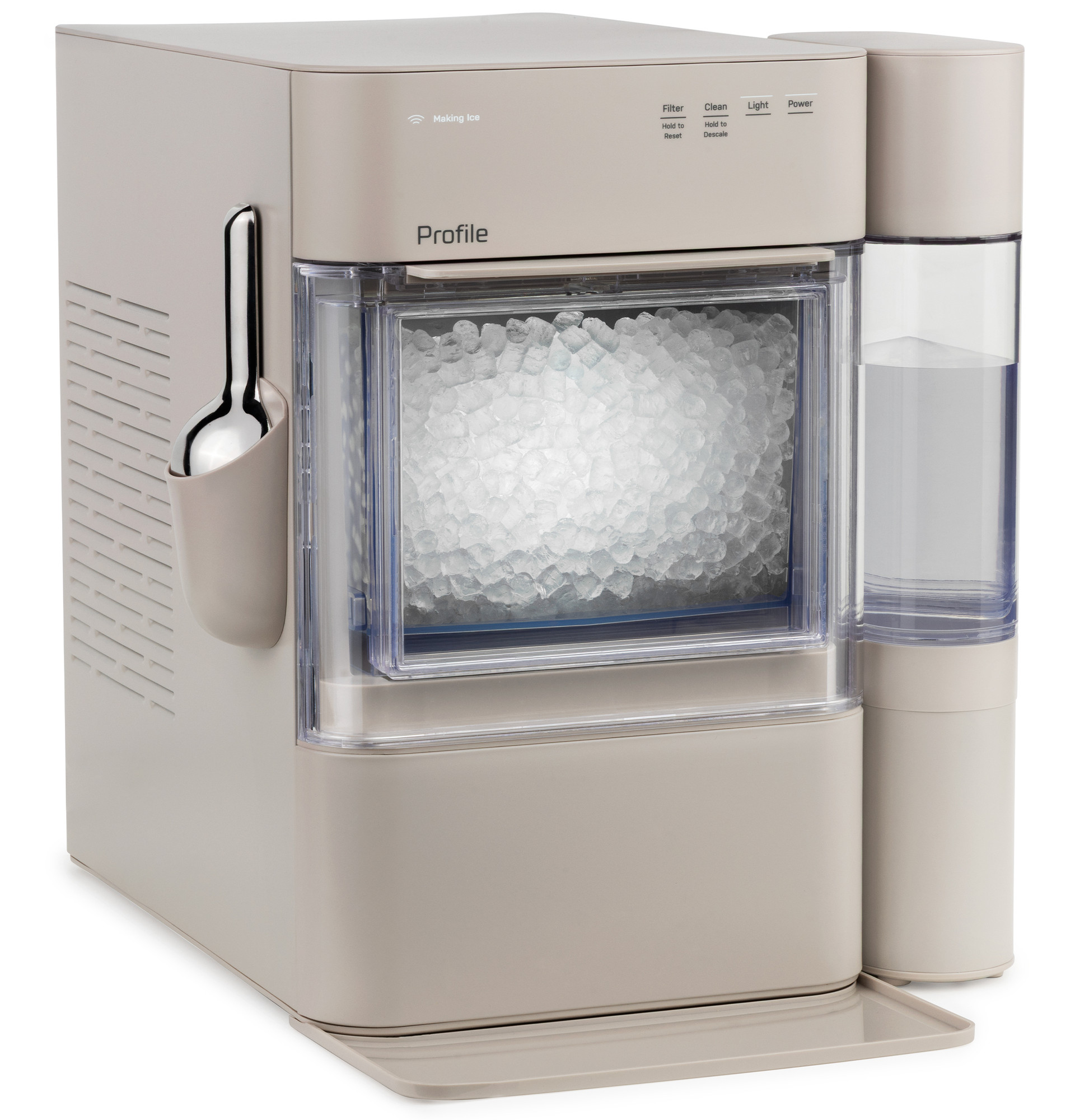 Opal 2.0 Ultra Nugget Ice Maker with Side Tank and Scale Inhibiting Filter XPIO13SWSO