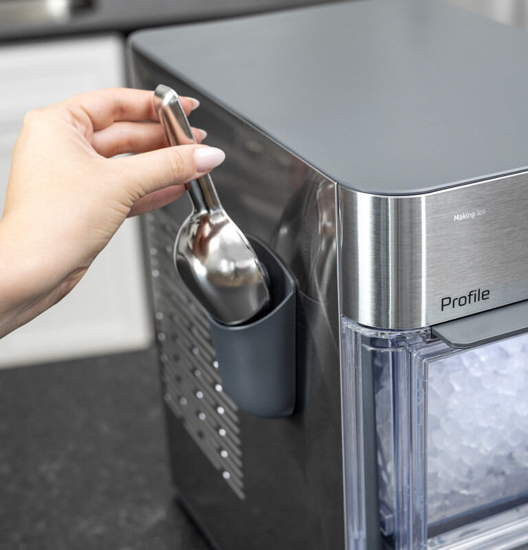 Opal 2.0 Ultra Nugget Ice Maker with Side Tank and Scale Inhibiting Filter XPIO13SWSS
