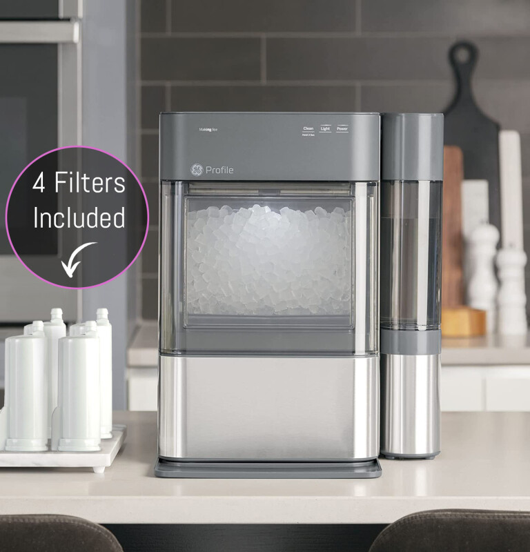 Opal 2.0 Nugget Ice Maker + Side Tank + 4 Opal Filters XPIO43SCSS
