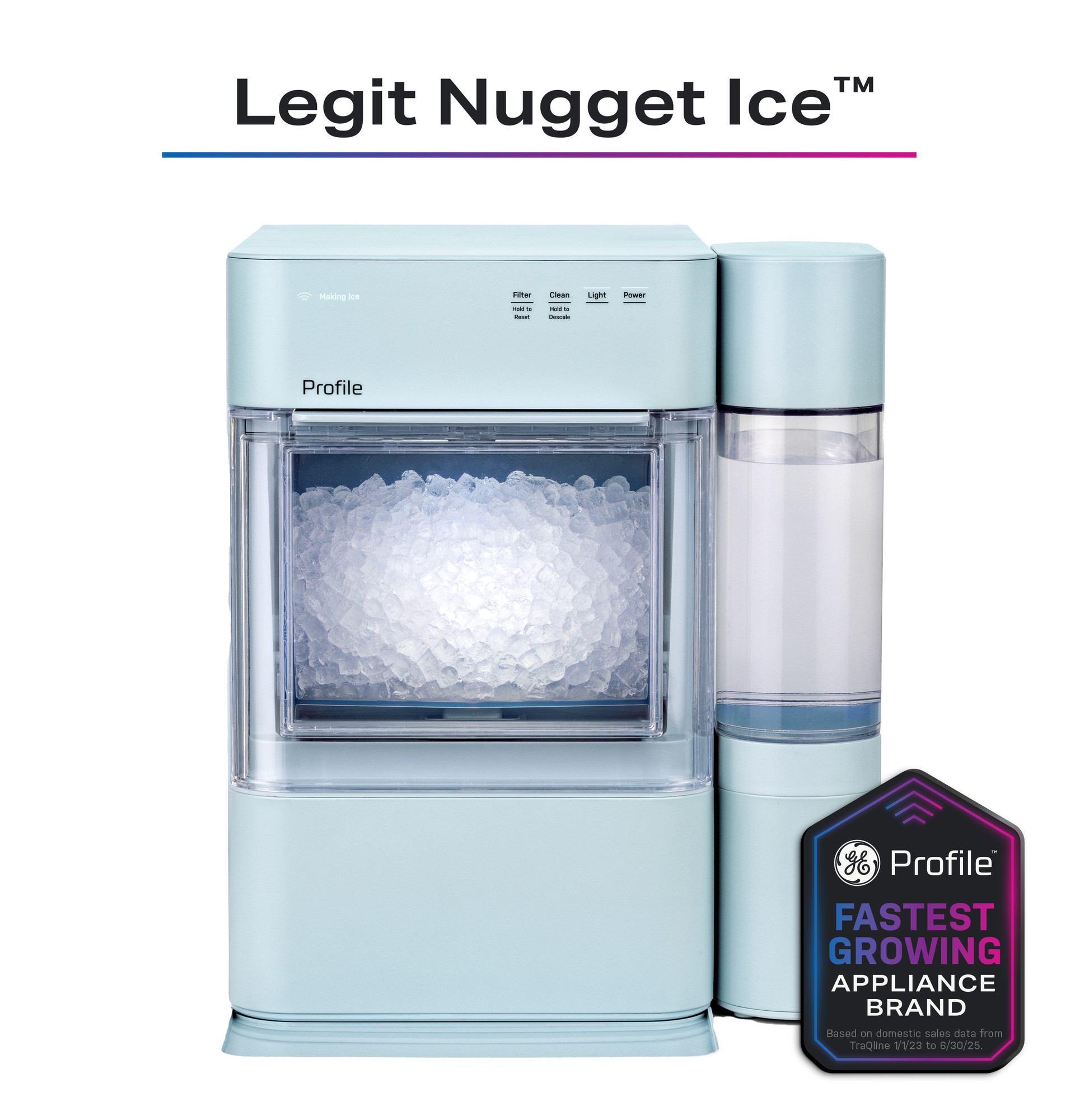 Opal 2.0 Nugget Ice Maker with 1 gallon XL side tank XPIOX3SYMO