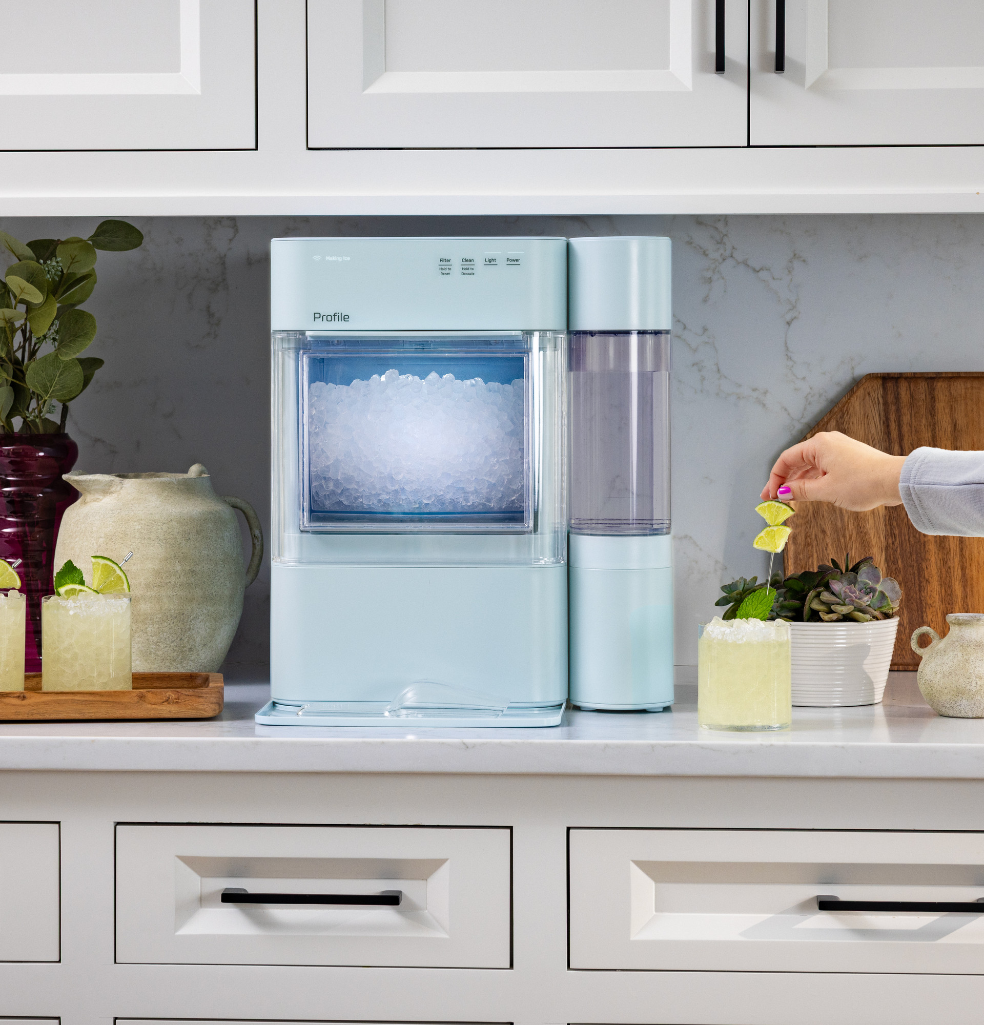 Opal 2.0 Nugget Ice Maker with 1 gallon XL side tank XPIOX3SYMO