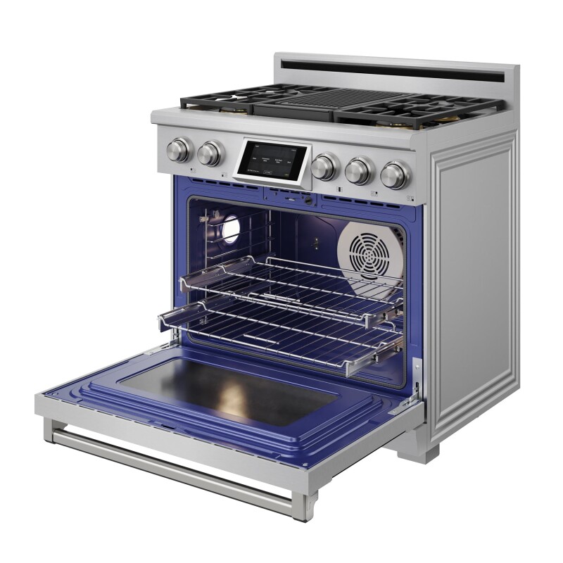 36 Inch X Series Professional Freestanding Dual Fuel Gas Range XRD36E