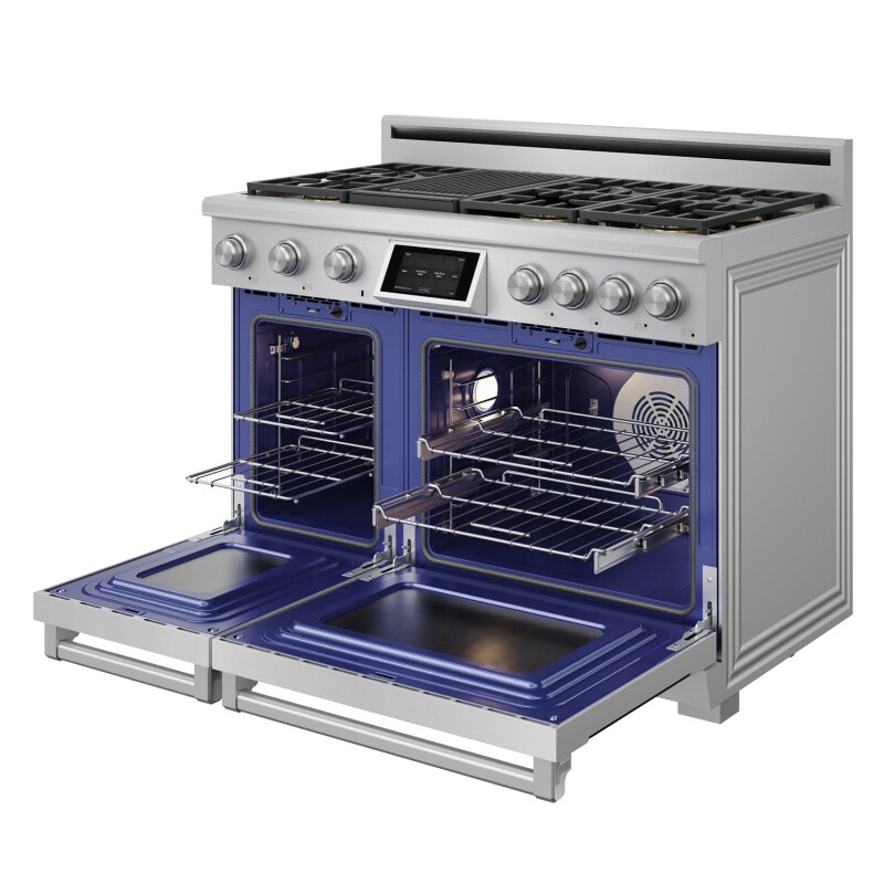 48 Inch X Series Professional Freestanding Dual Fuel Range Liquid Propane XRD48ELP