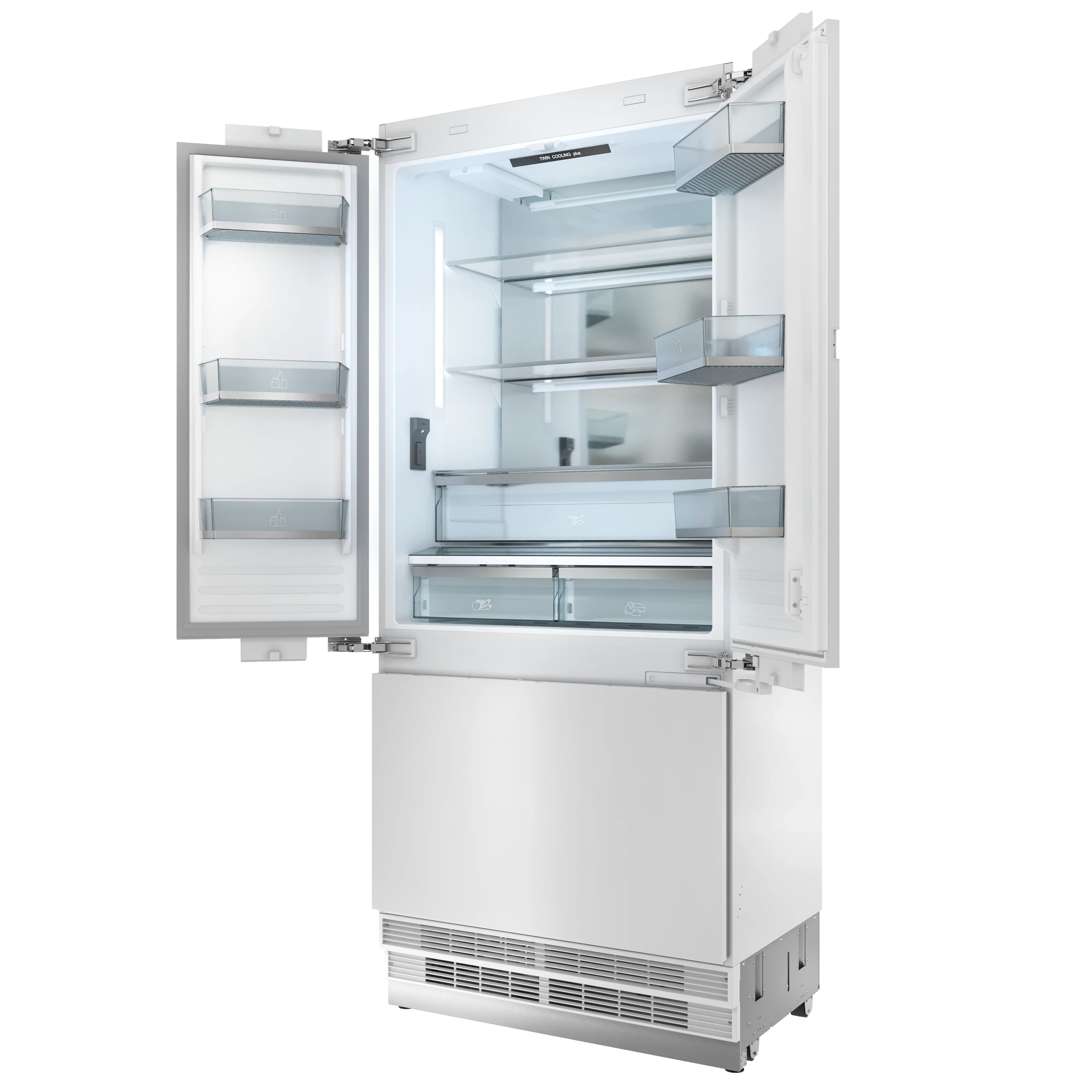 36 Inch French Door Built-in Stainless-steel Panel-ready Refrigerator XRF3619BFPSS