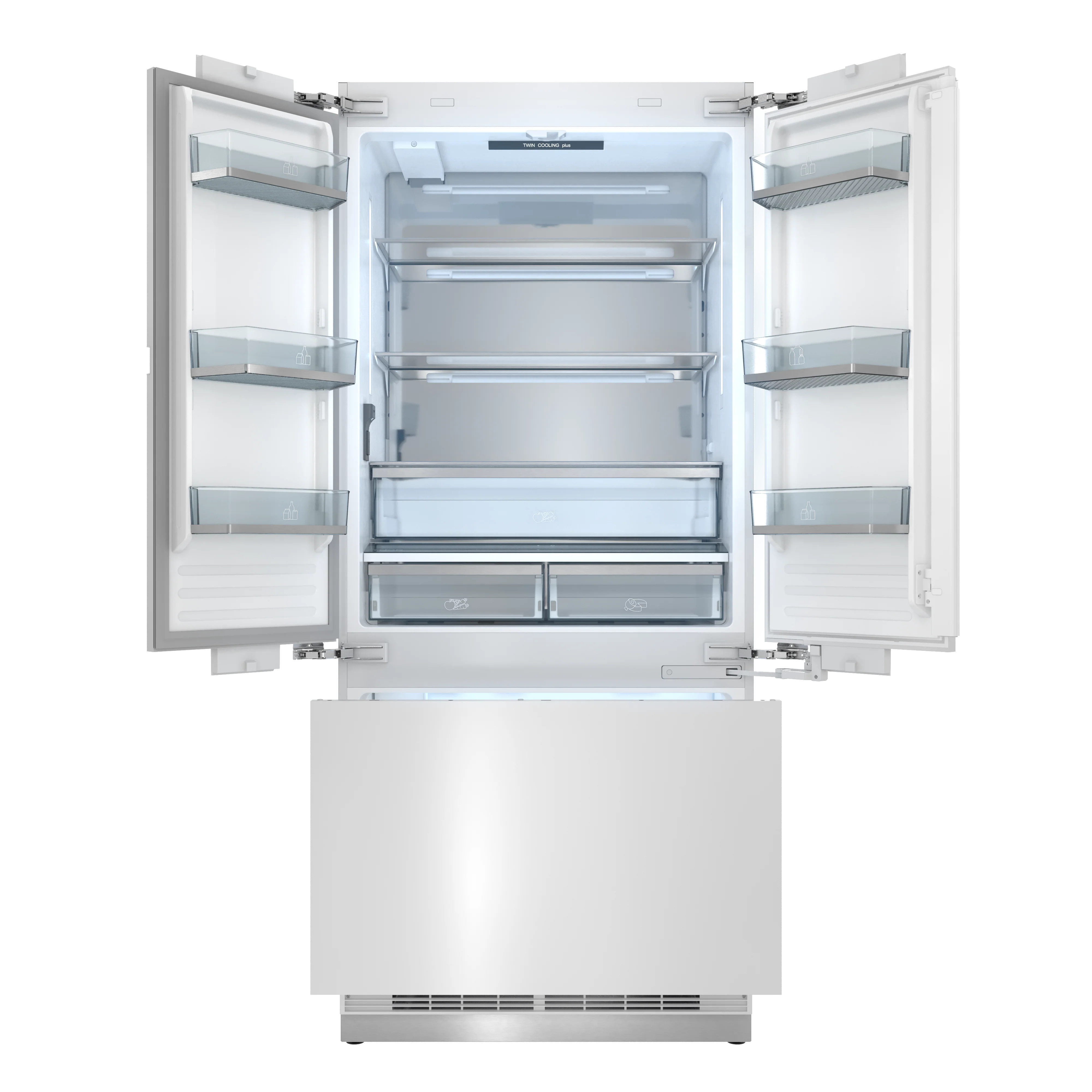 36 Inch French Door Built-in Stainless-steel Panel-ready Refrigerator XRF3619BFPSS