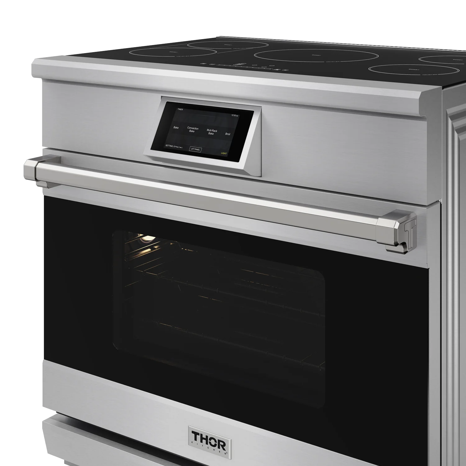 36 Inch X Series Professional Freestanding Induction Range XRI36E
