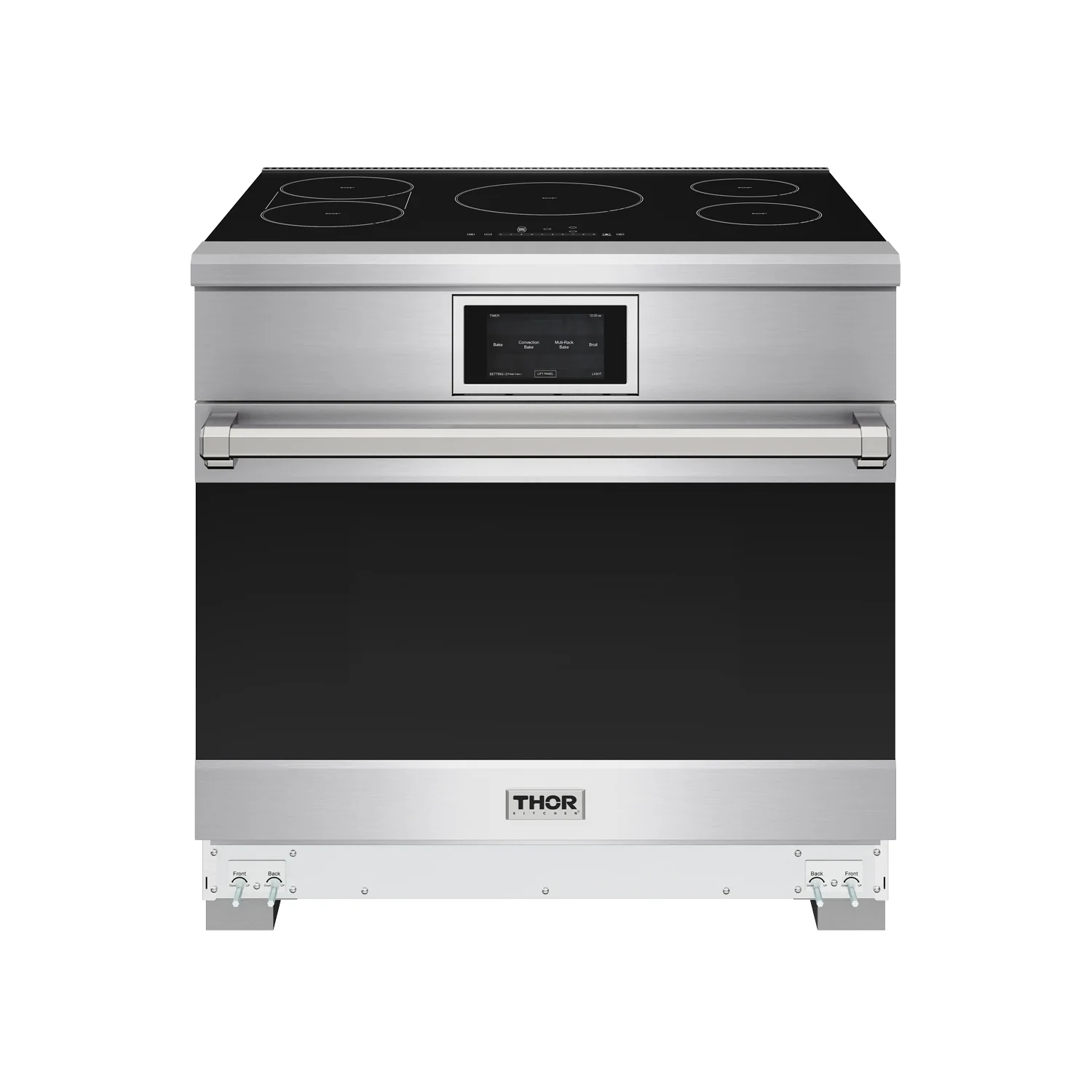 36 Inch X Series Professional Freestanding Induction Range XRI36E