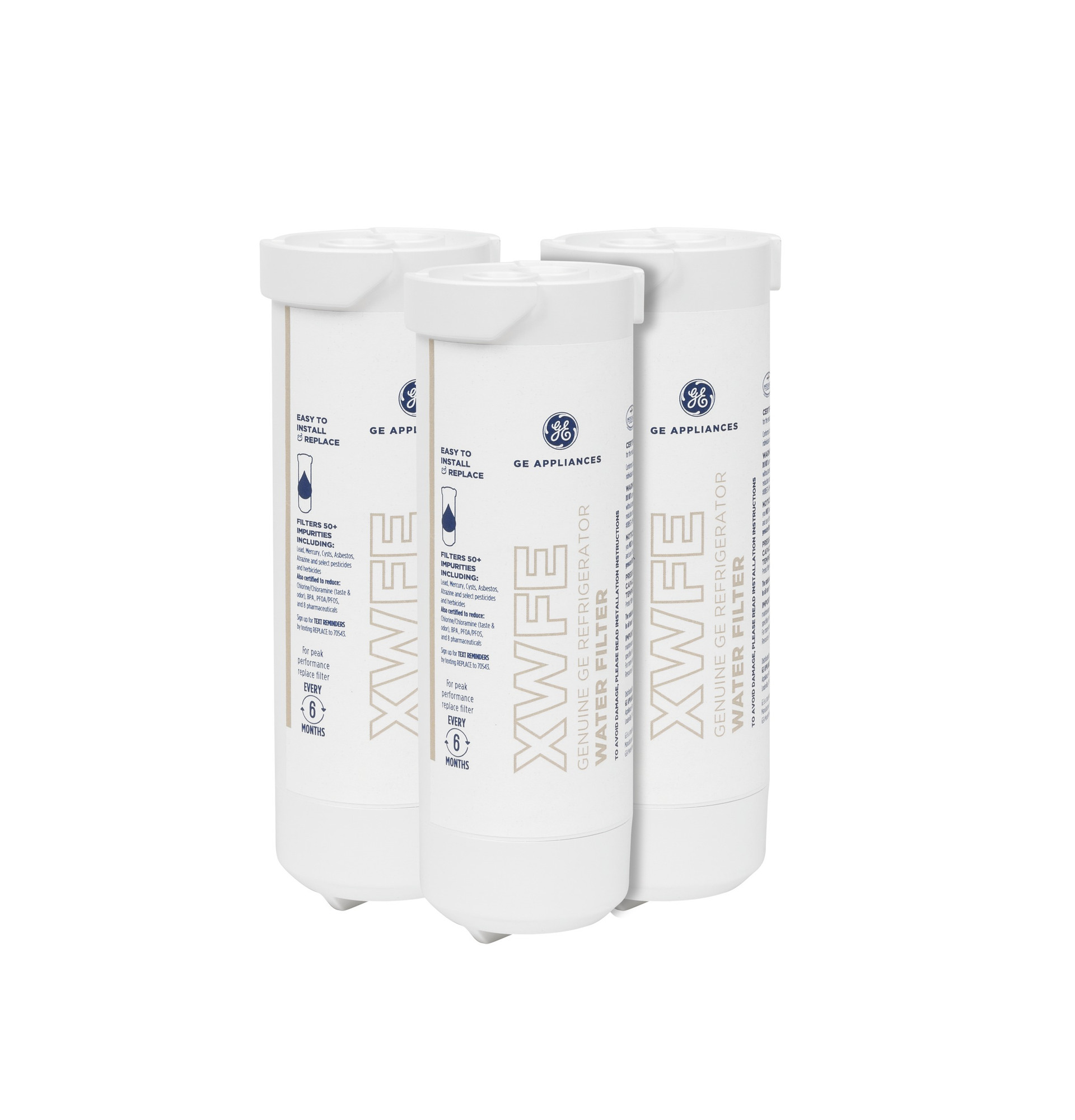 XWFE REFRIGERATOR WATER FILTER 3-PACK XWFE3PK