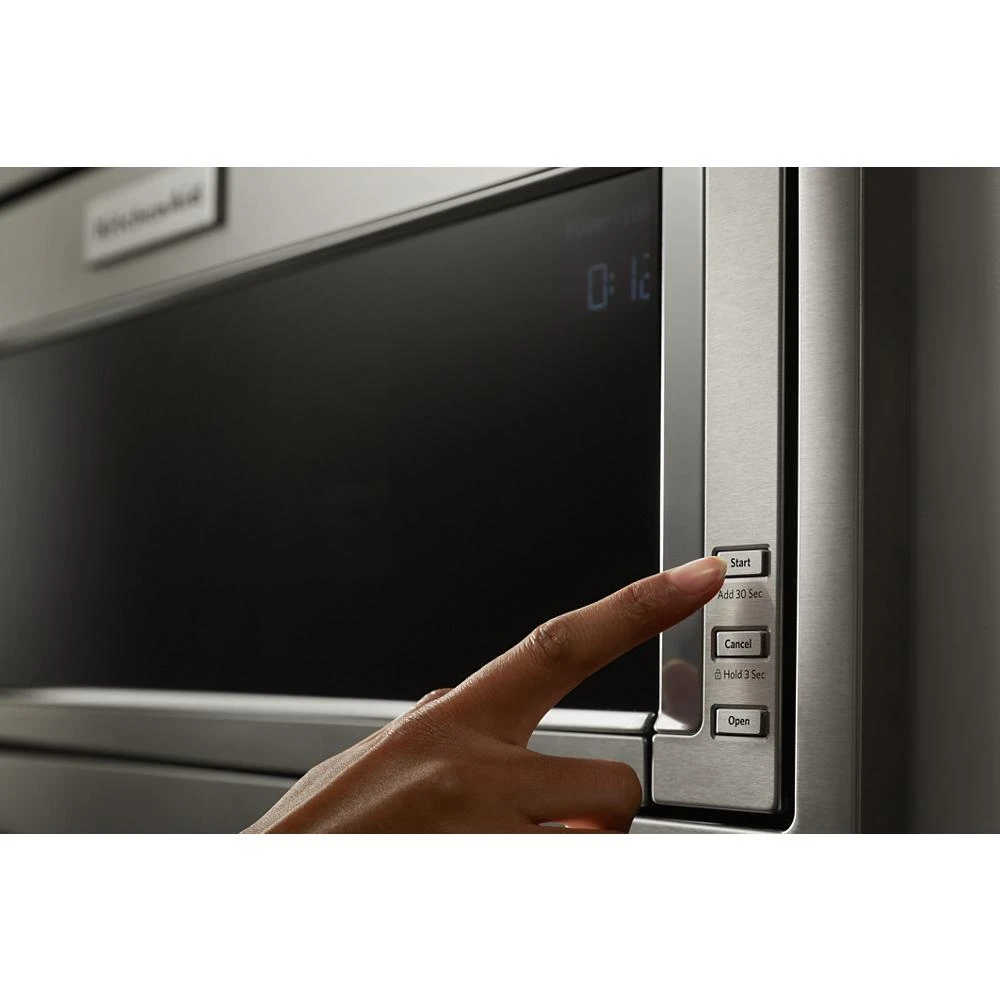 900 Watt Built-In Low Profile Microwave with Slim Trim Kit YKMBT5011KS