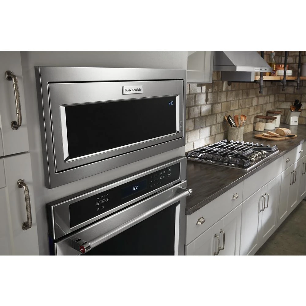 900 Watt Built-In Low Profile Microwave with Slim Trim Kit YKMBT5011KS